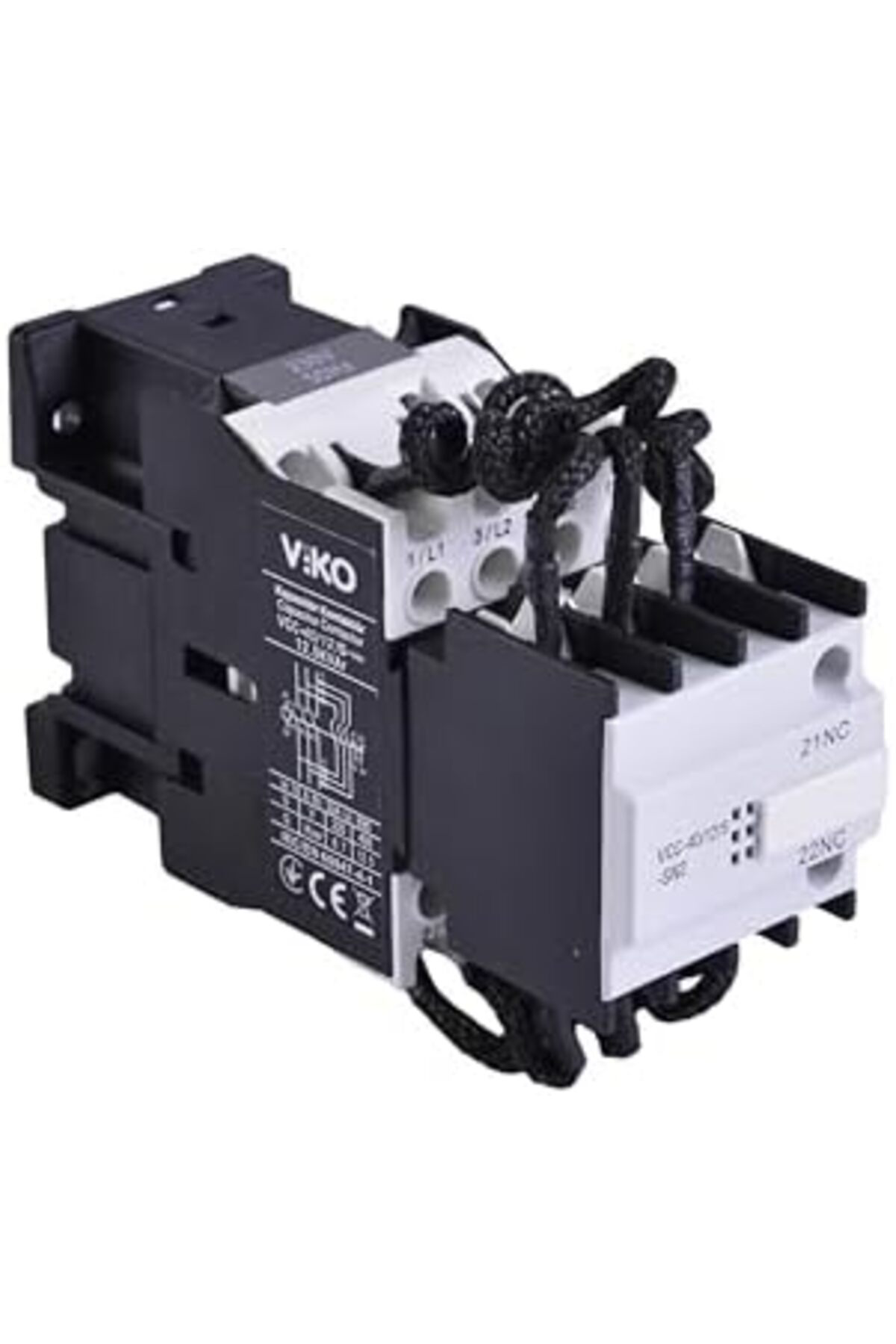 LuxShoping VCC-40/12/S Kompanzasyon Kontaktörü 40kVAr AC 230V 1no