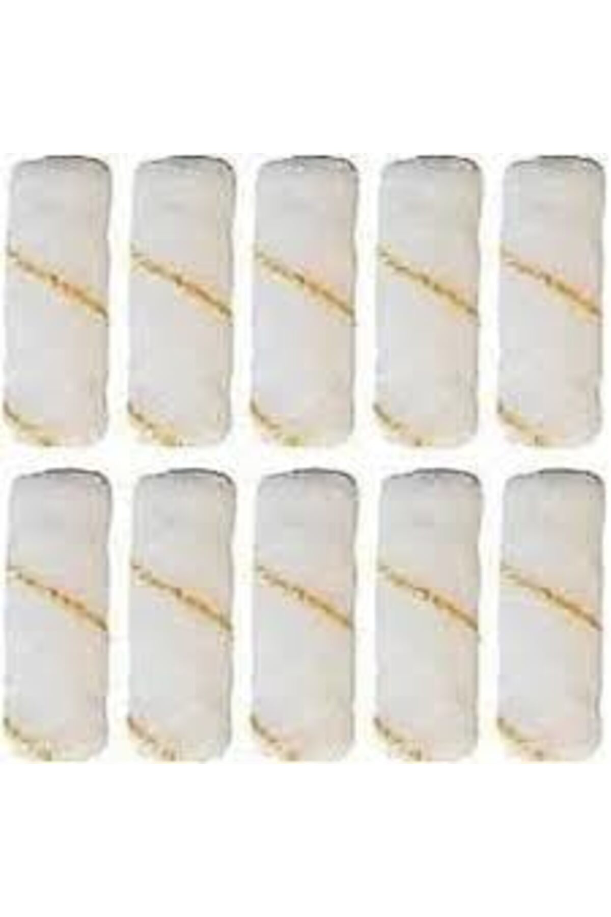 LuxShoping ve su bazlı boyalar için parmak rulo yedeği 10 adet 11