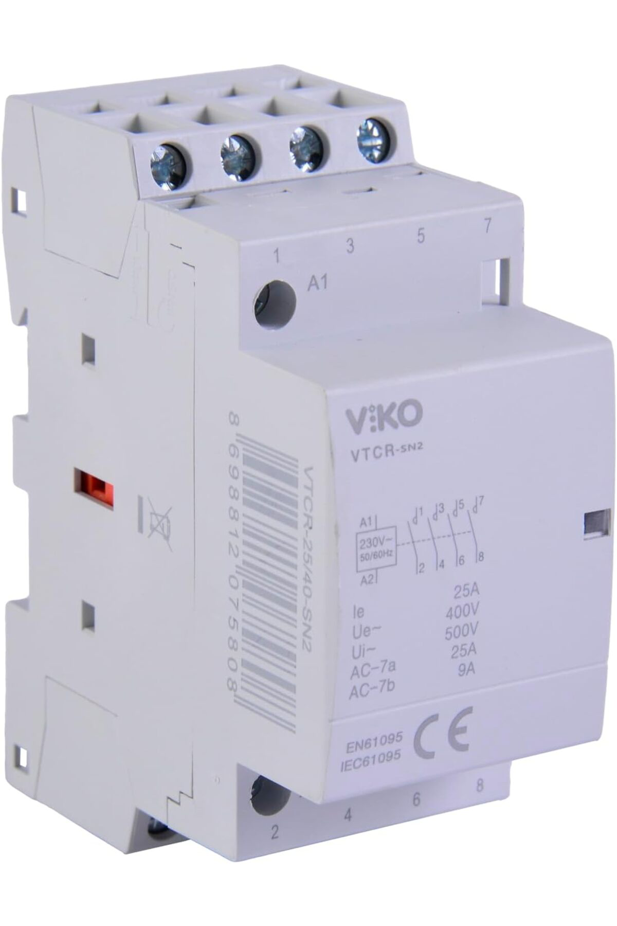 LuxShoping VTCR-25/40 Sessiz Kontaktör 25A 4no 1142128