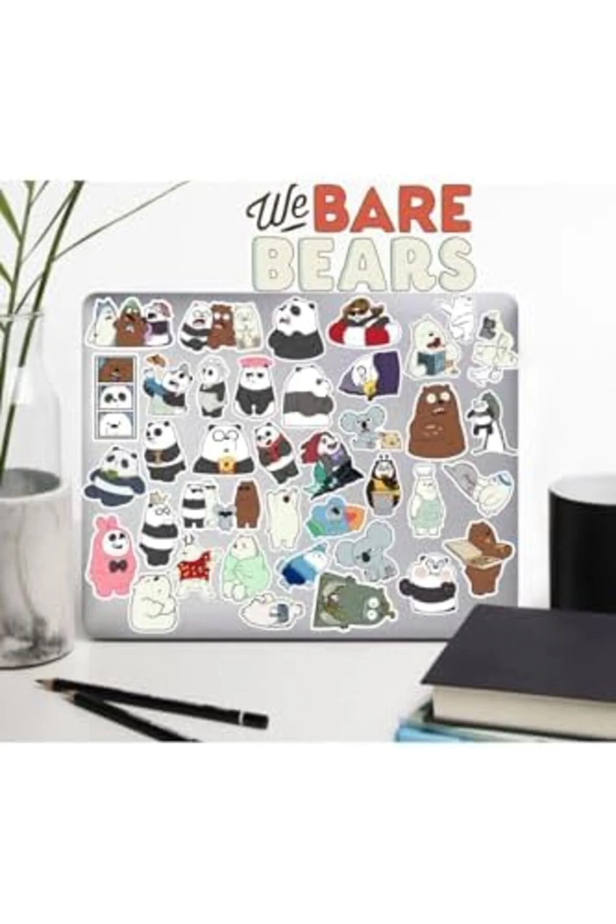 LuxShoping We Bears Kafadar Ayılar Seri 3 Telefon Laptop Notebook