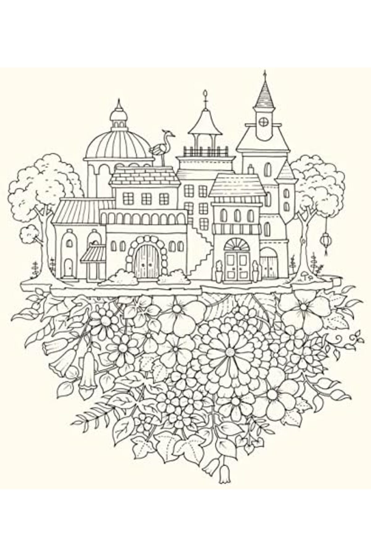 LuxShoping Worlds of A Colouring Book for the Curious 1142128