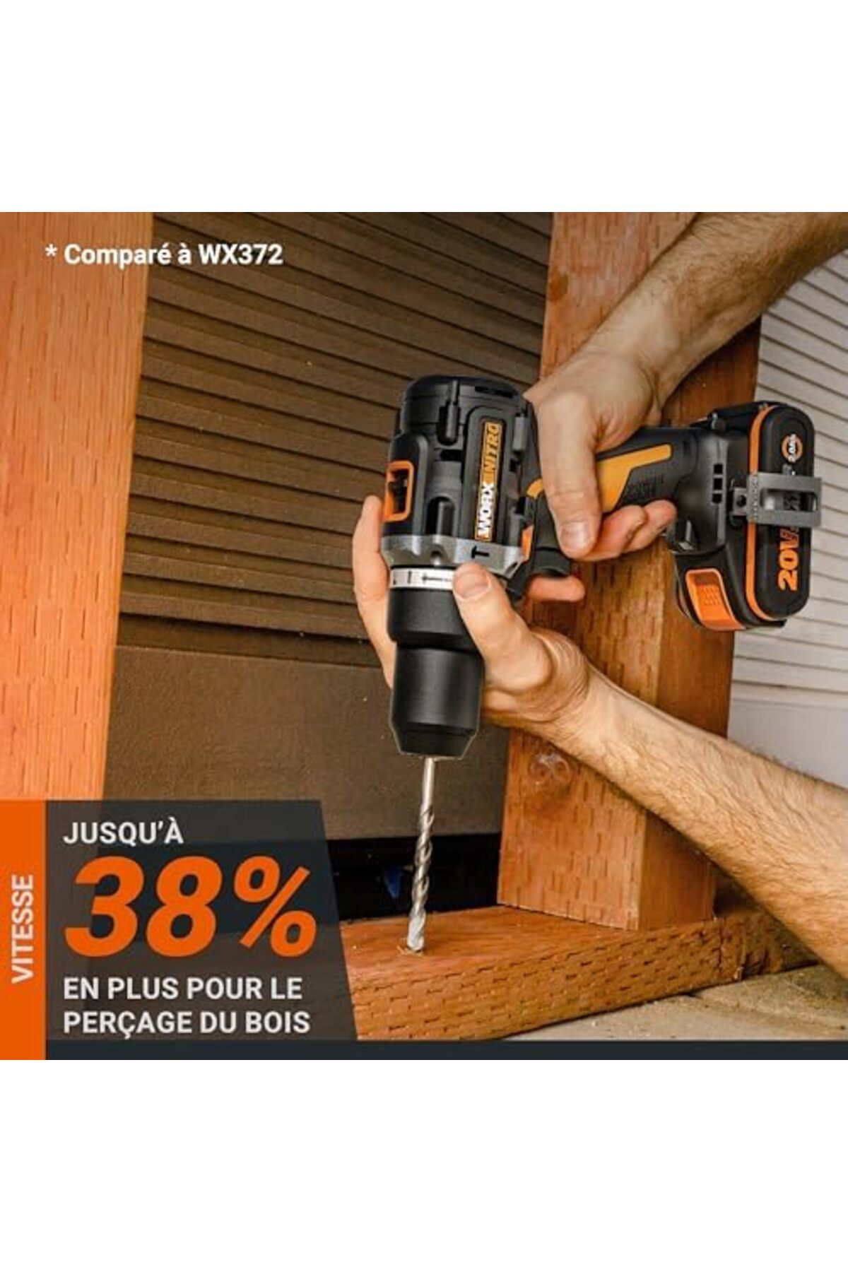 LuxShoping WX352.9 20Volt Kömürsüz Profesyonel Şarjlı Darbeli Mat