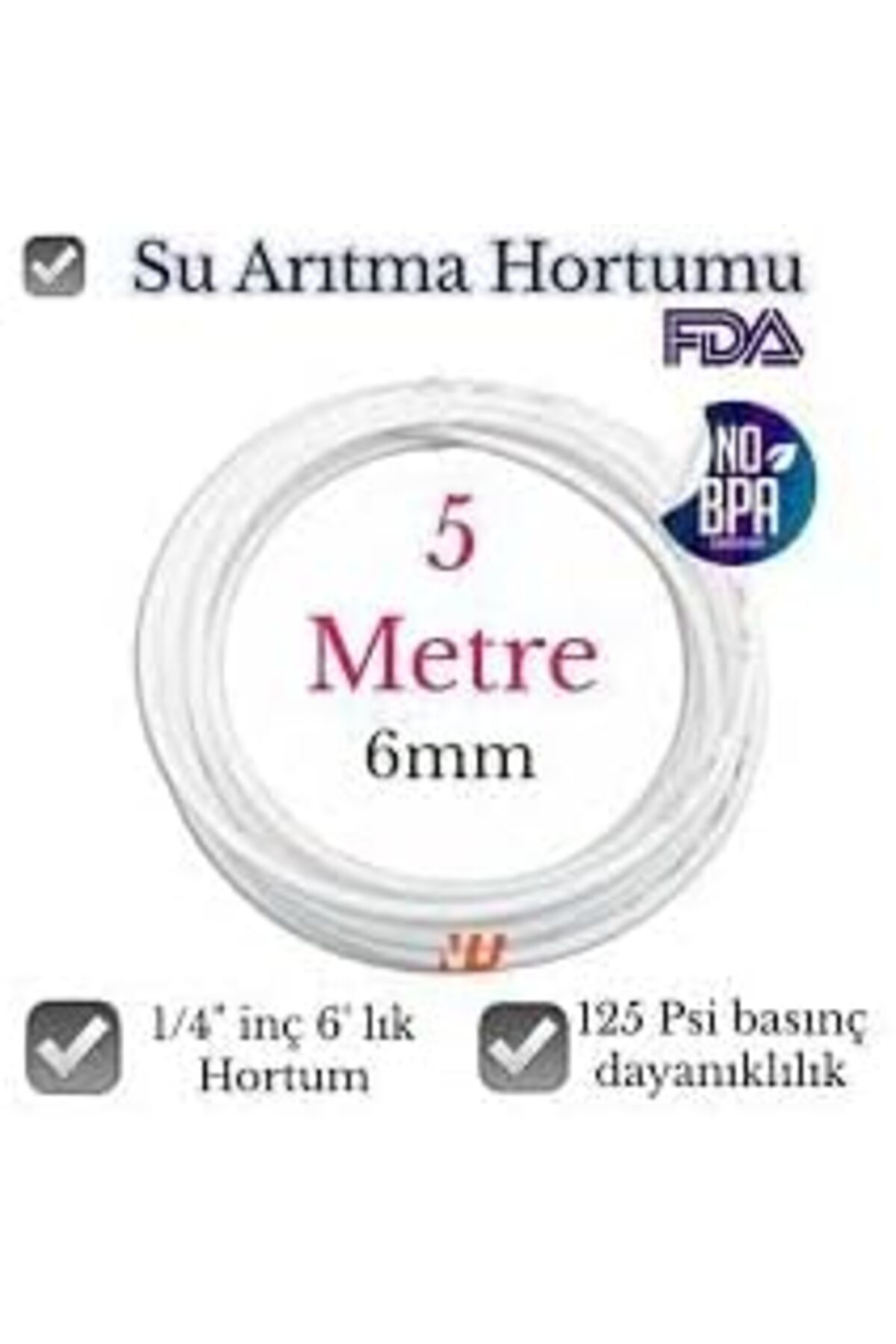 LuxShoping YAPI Su Arıtma Cıhazı Yedek Hortumu 5 Metre 1142128