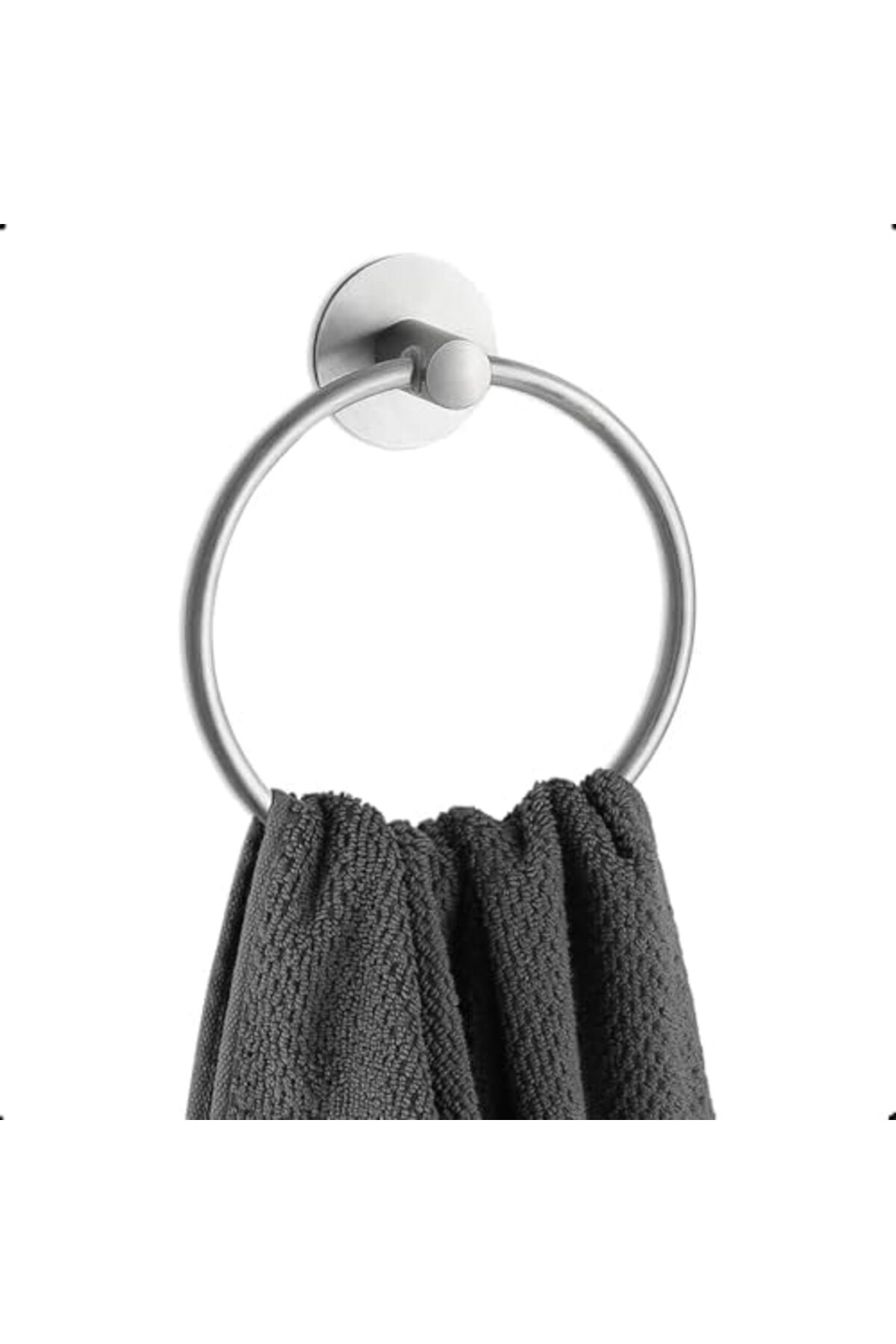 LuxShoping Yapışkanlı havlu halkası, Deliksiz Montaj, Paslanmaz Ç