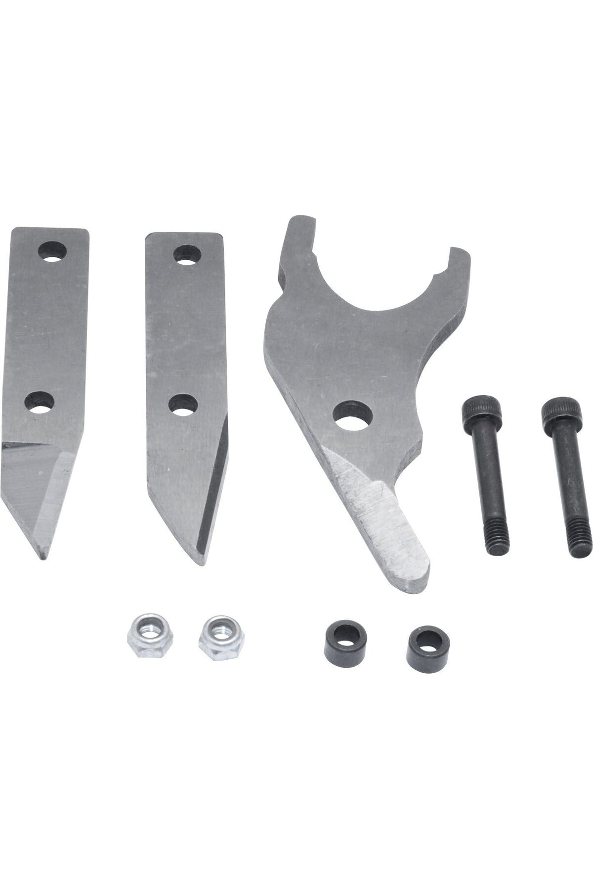 LuxShoping Yedek parça seti, üst ve alt bıçak (ara rondela, vida)