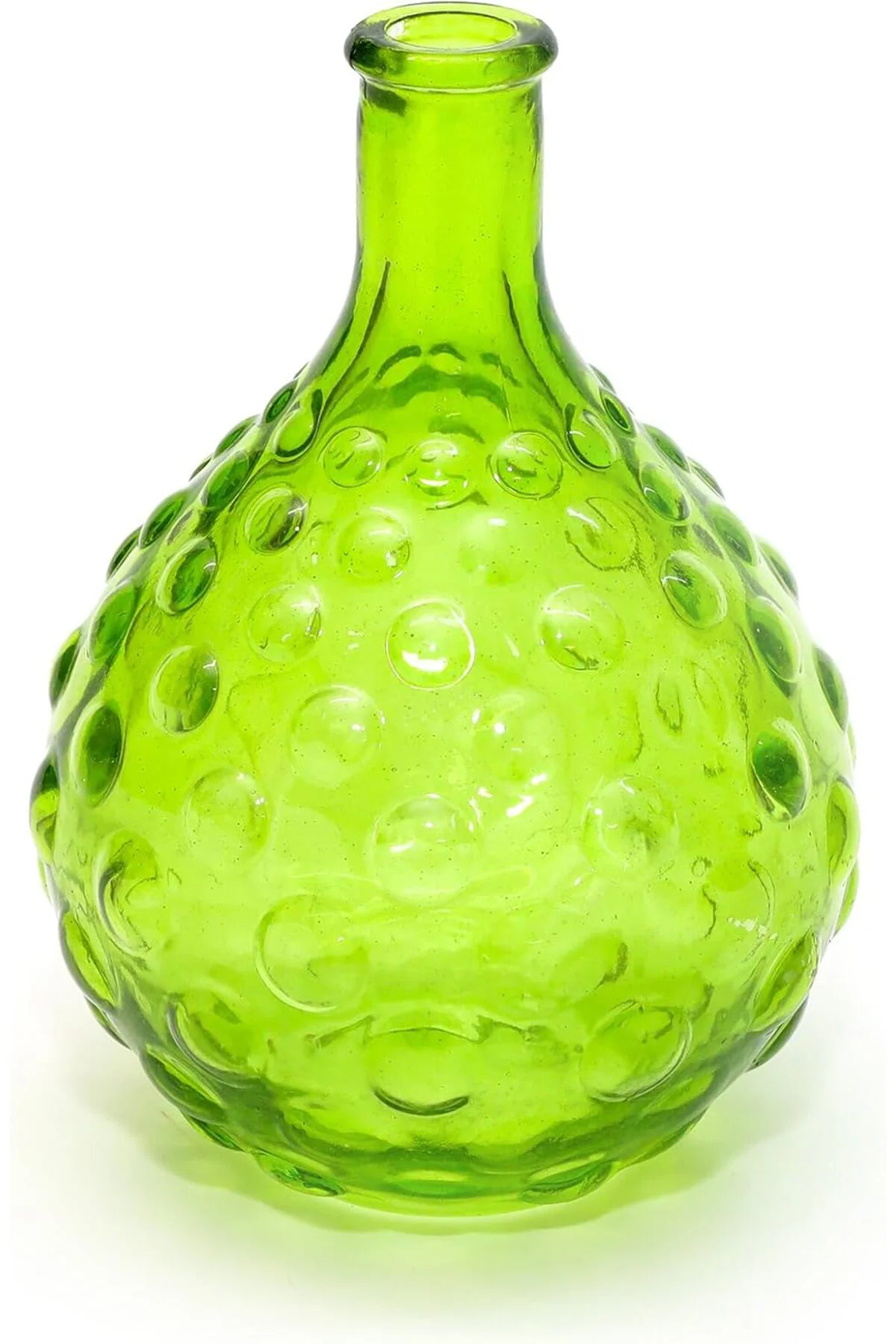 LuxShoping Yeşil Bubble Cam Vazo (15 cm) 1142128