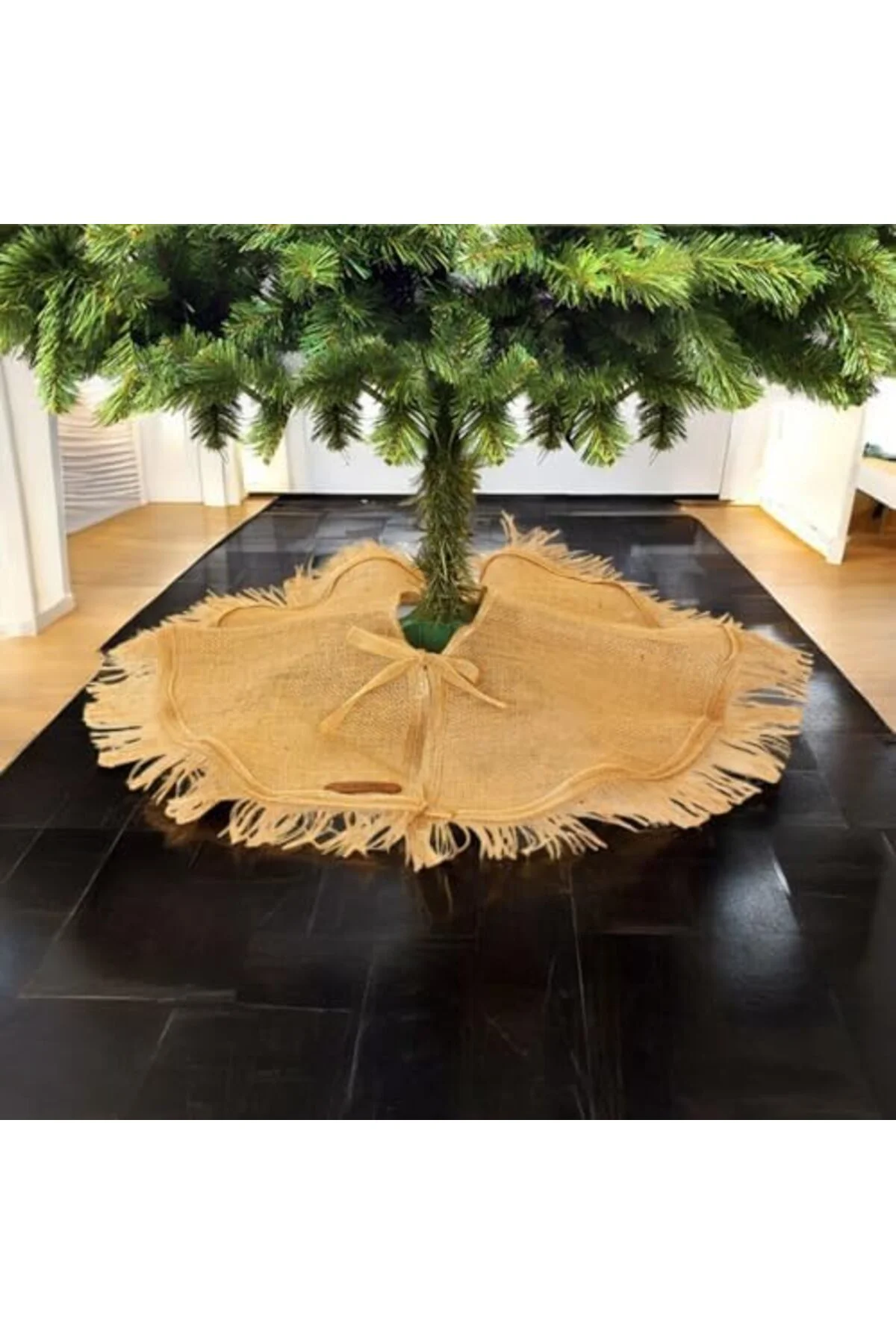 LuxShoping YILBAŞI AĞAÇ ETEĞİ JÜT BEJ 1142128