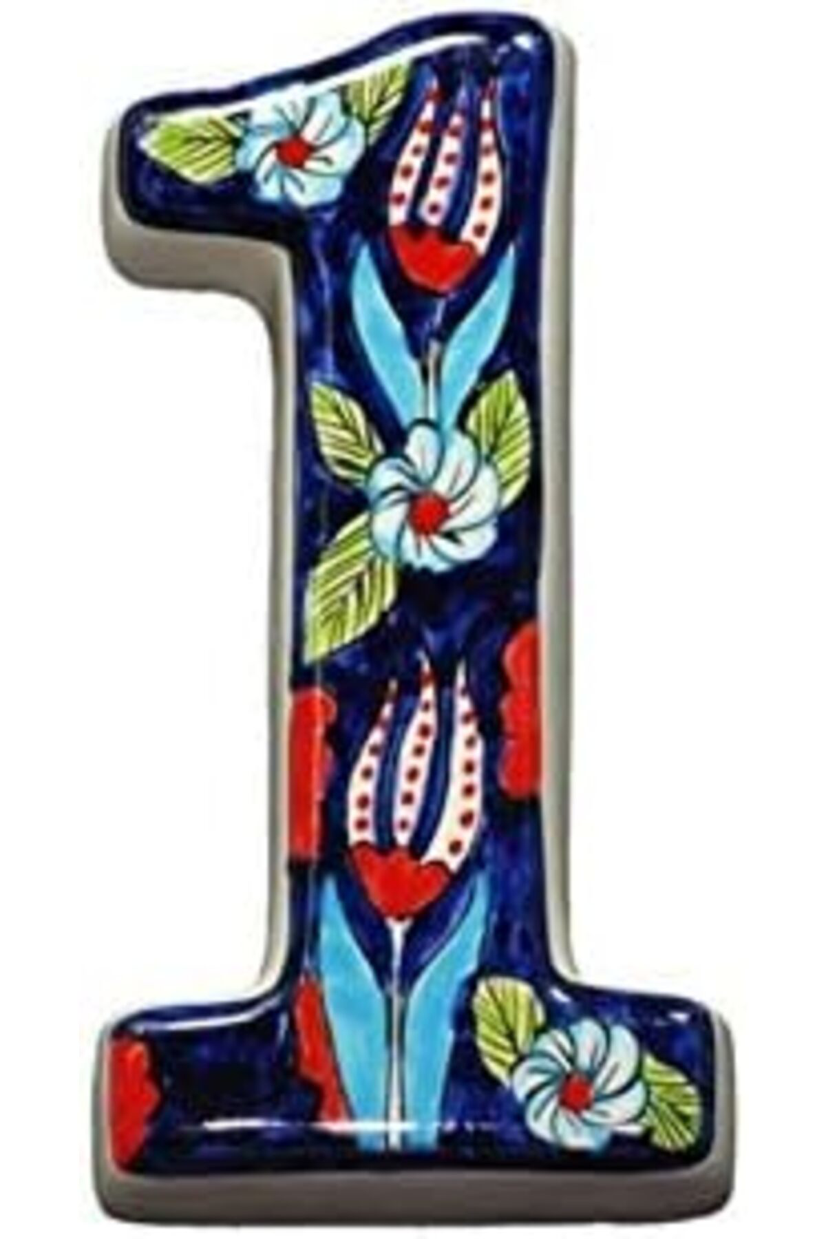 LuxShoping Yılmazel Kapı numarası seramik lale desenli çeşitli re