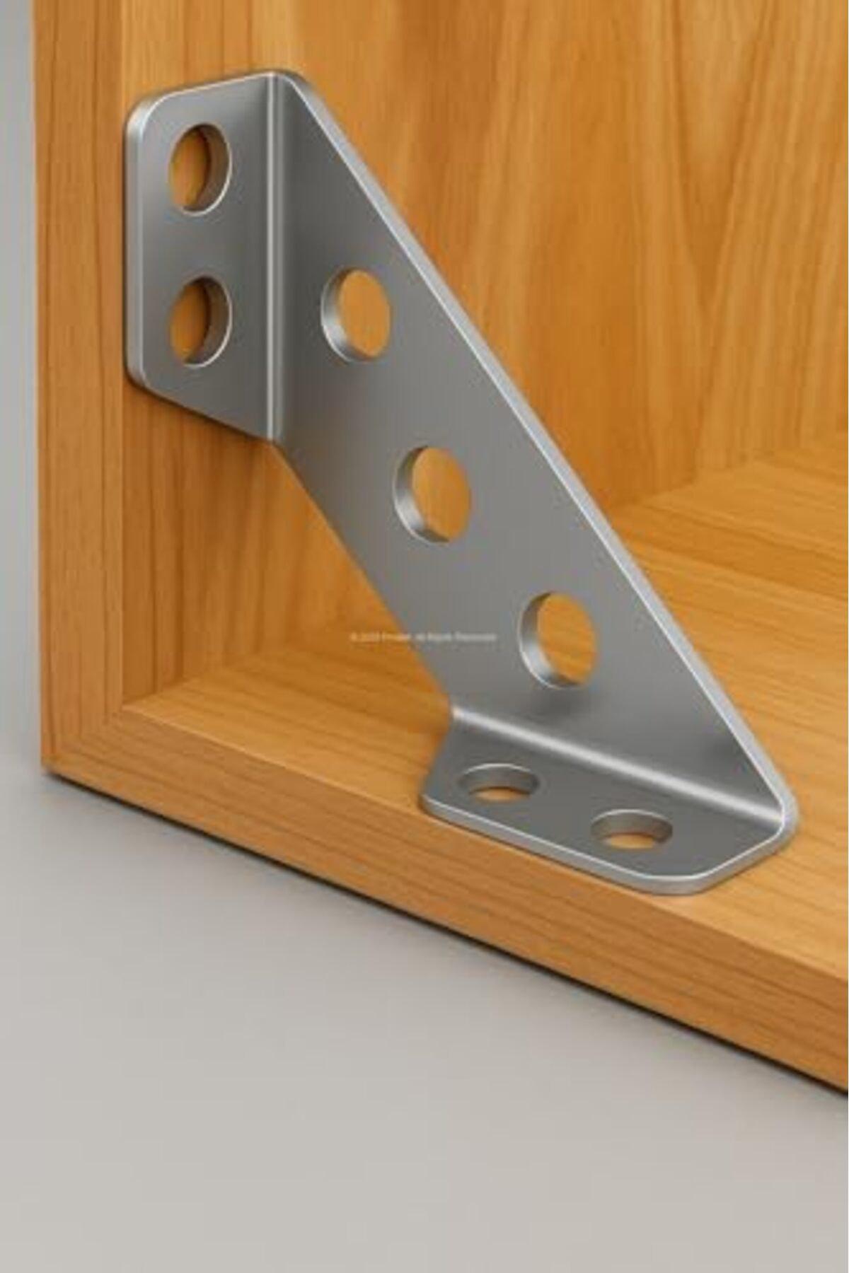 LuxShoping Yönsüz Köşe Bağlantı Aparatı, 62x23x18 mm, 1 mm Kalınl