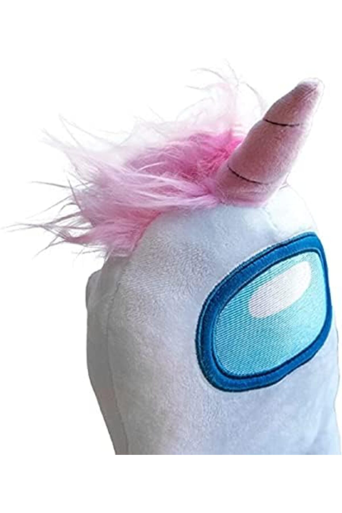 LuxShoping YuMe Among Us Şapkalı Beyaz Pelüş Figür 30 cm Toys 114