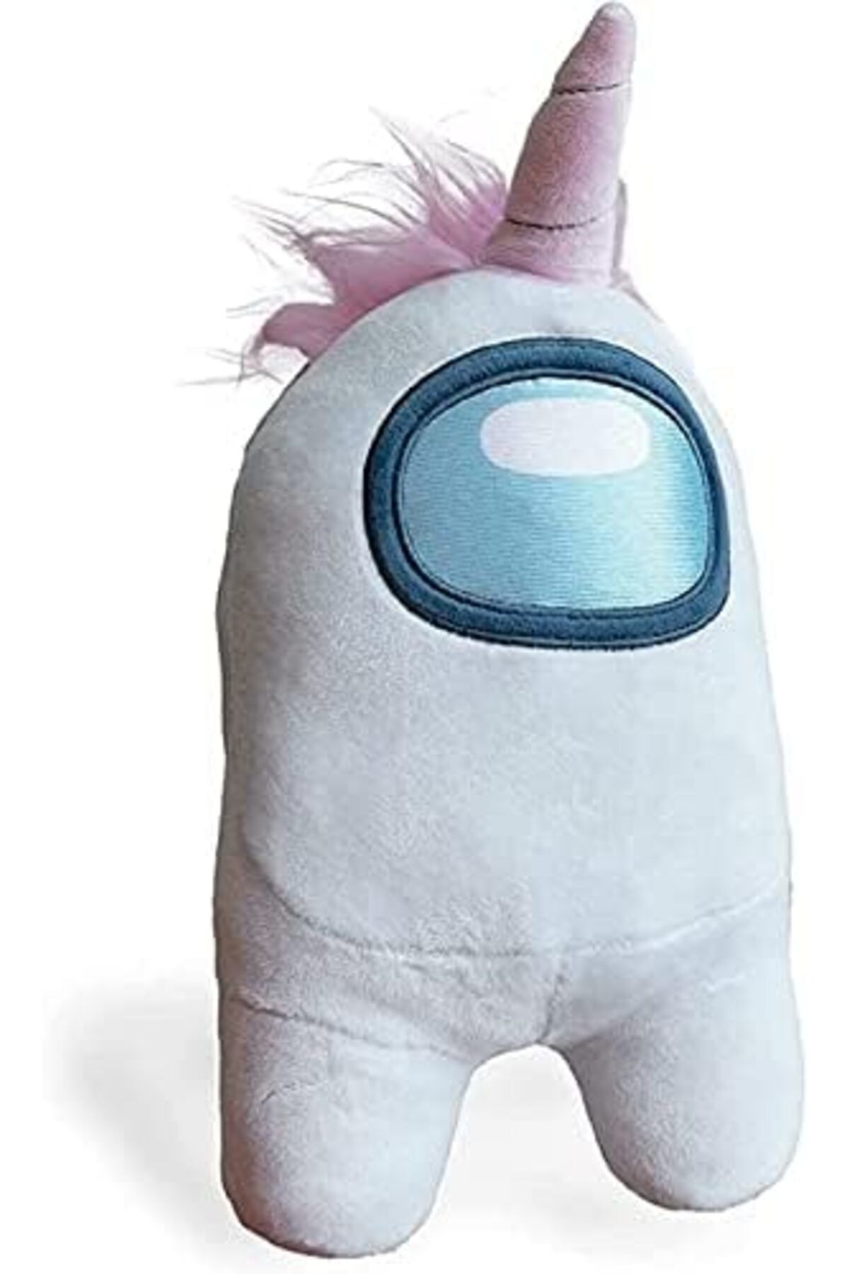 LuxShoping YuMe Among Us Şapkalı Beyaz Pelüş Figür 30 cm Toys 114