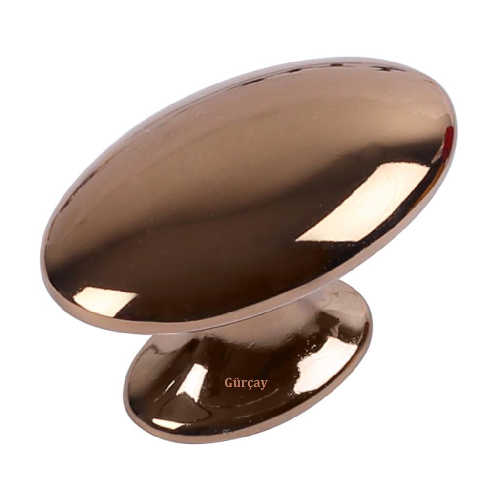 Luxury Arya Düğme Kulp Bronz