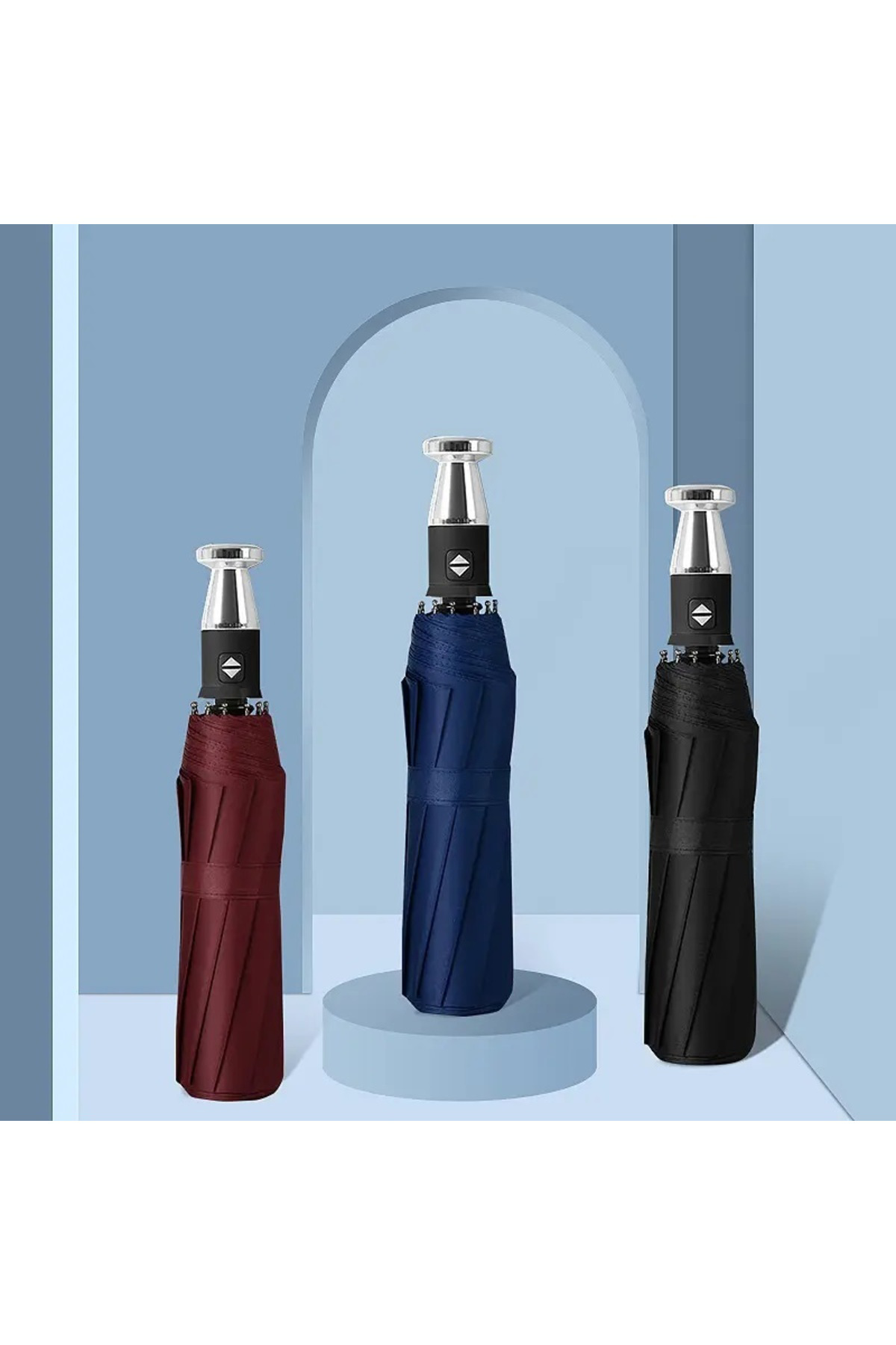 Luxury Bordo Şemsiye