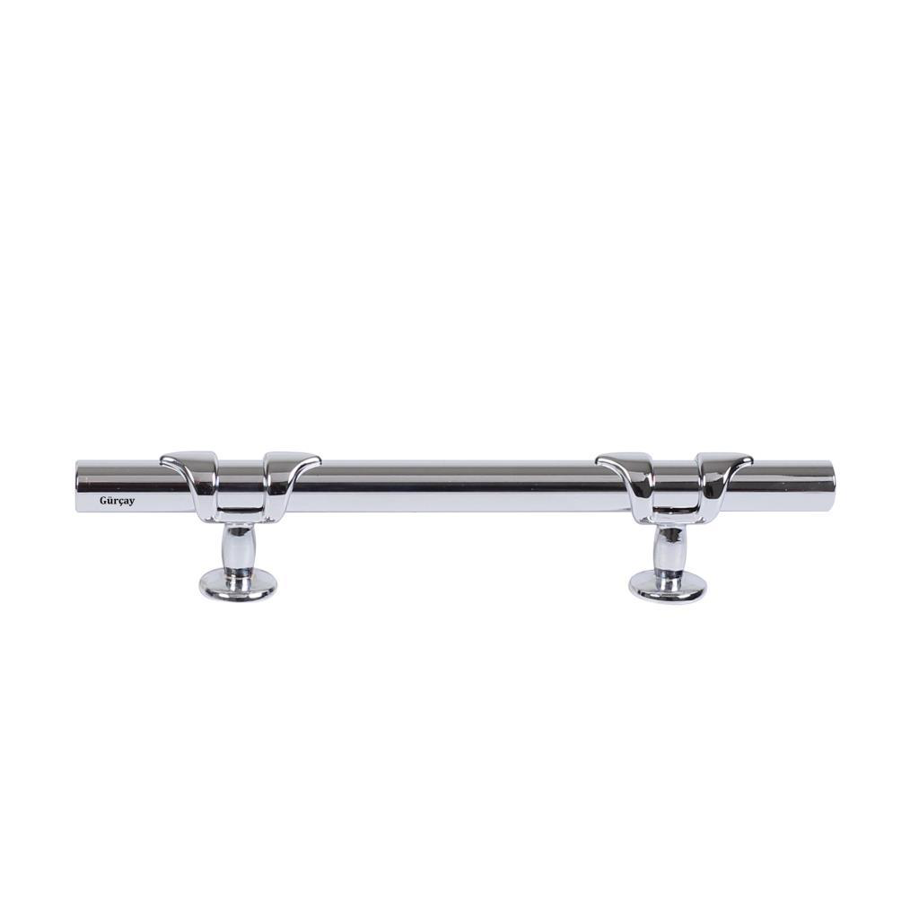Gürçay Hirdavat Luxury Maça Kulp Krom 96Mm (2 Adet)