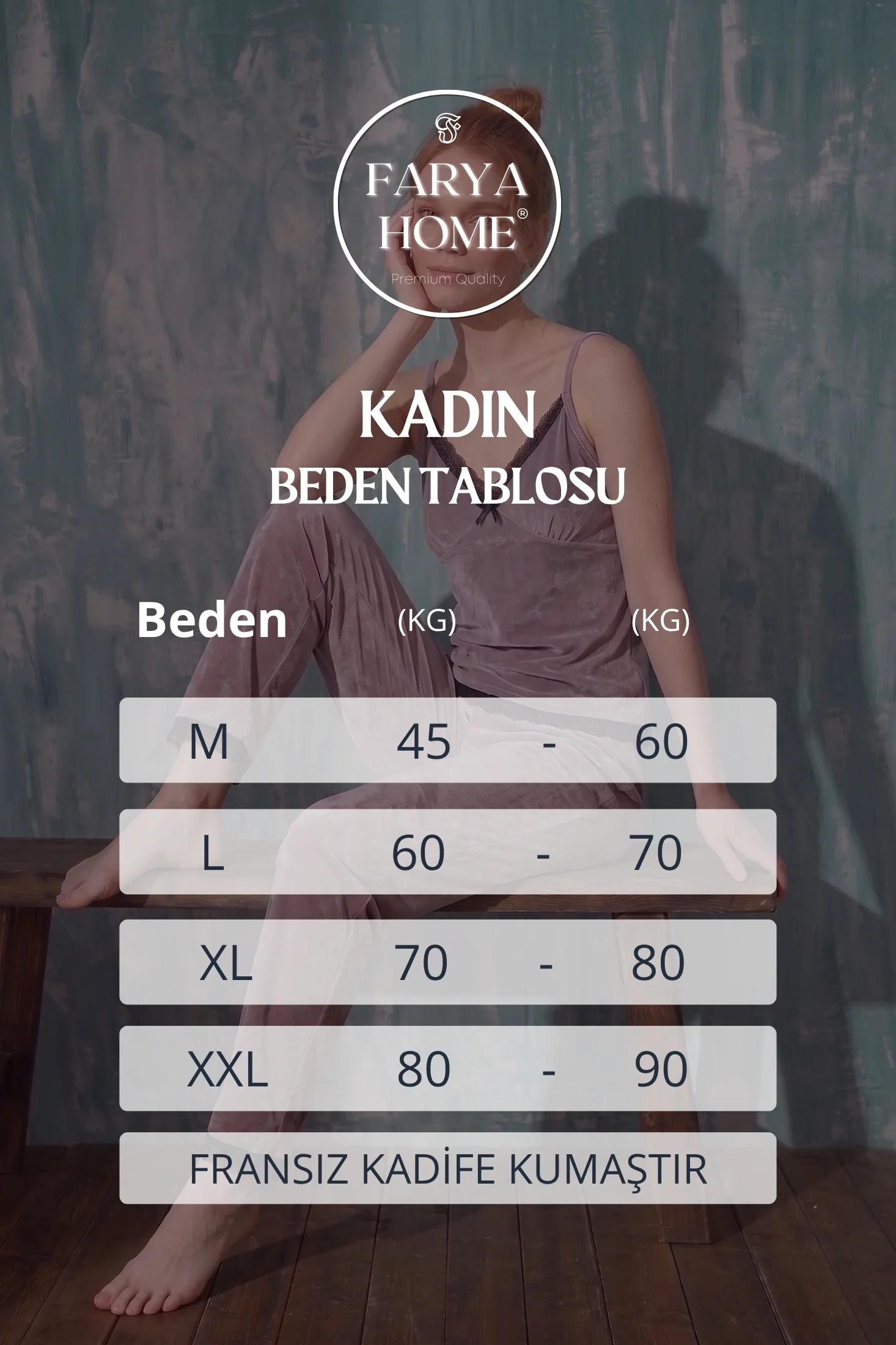Luxury Velvet Fransız Kadife Dantel Detaylı Askılı Pijama Takımı, Lila, XL Fiyatı, Yorumları ve Özellikleri