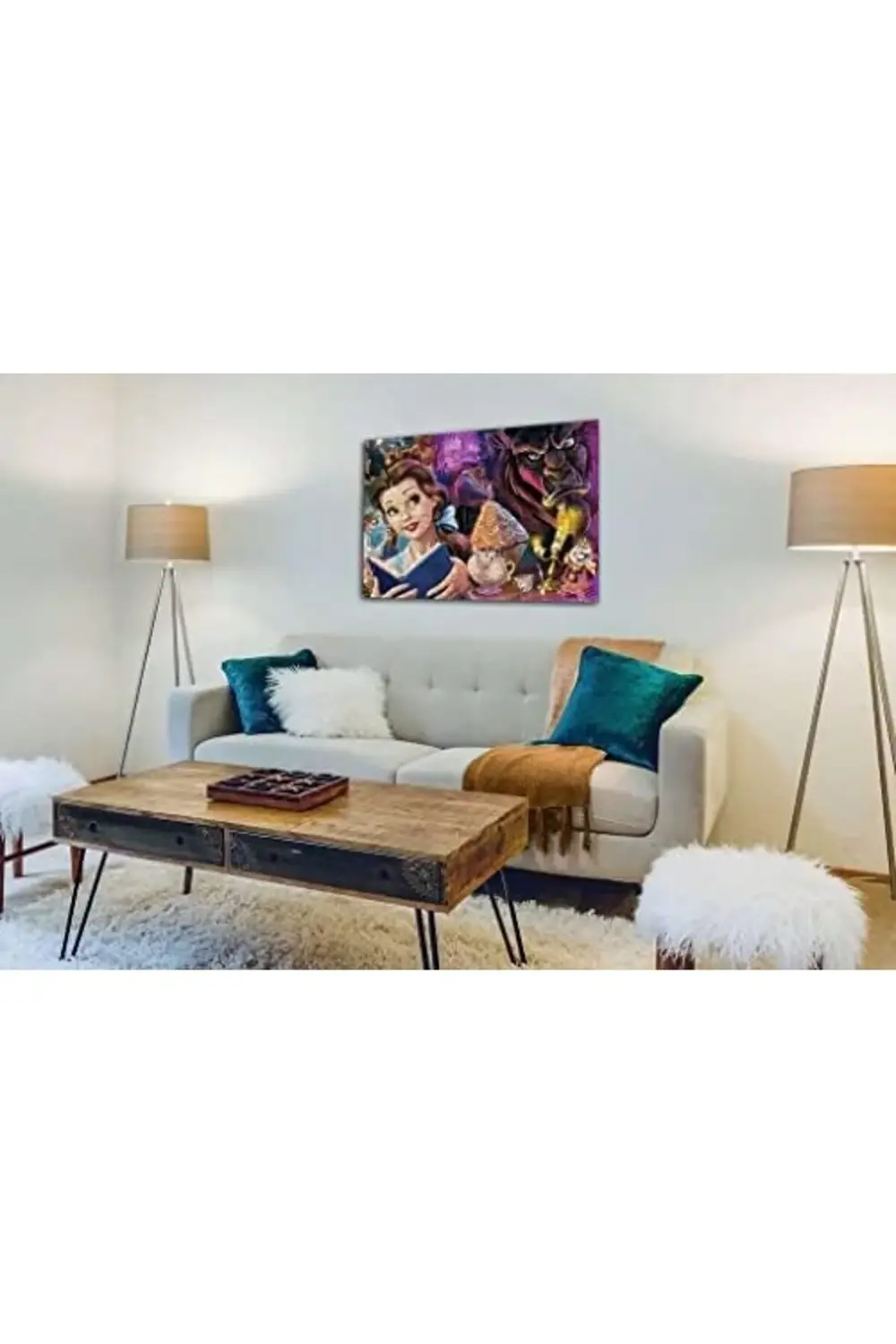 Lvn 1000p Puzzle WD Prenses, Çok Renkli 1181191