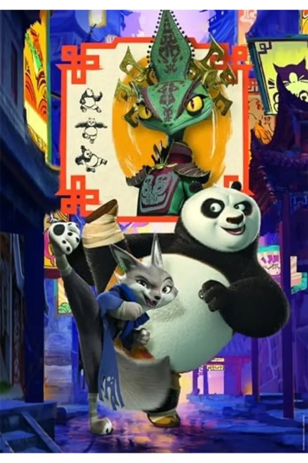 Lvn 104 Parça Puzzle Kung Fu 1181191