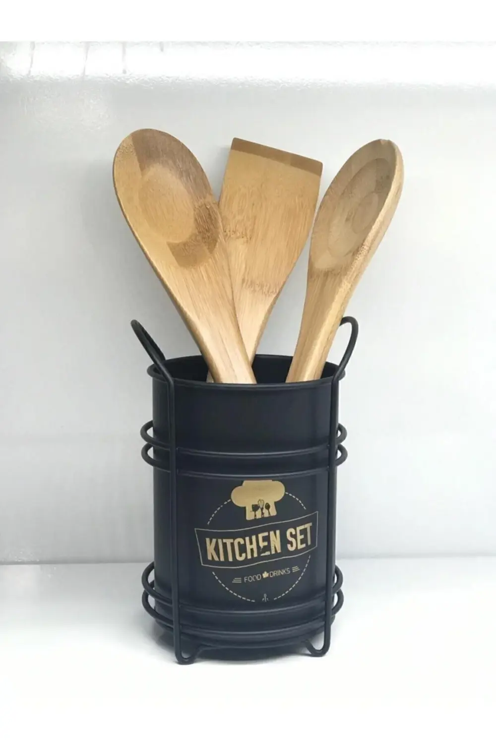 Lvn 10689-2 Kaşıklık Dik Standlı Metal