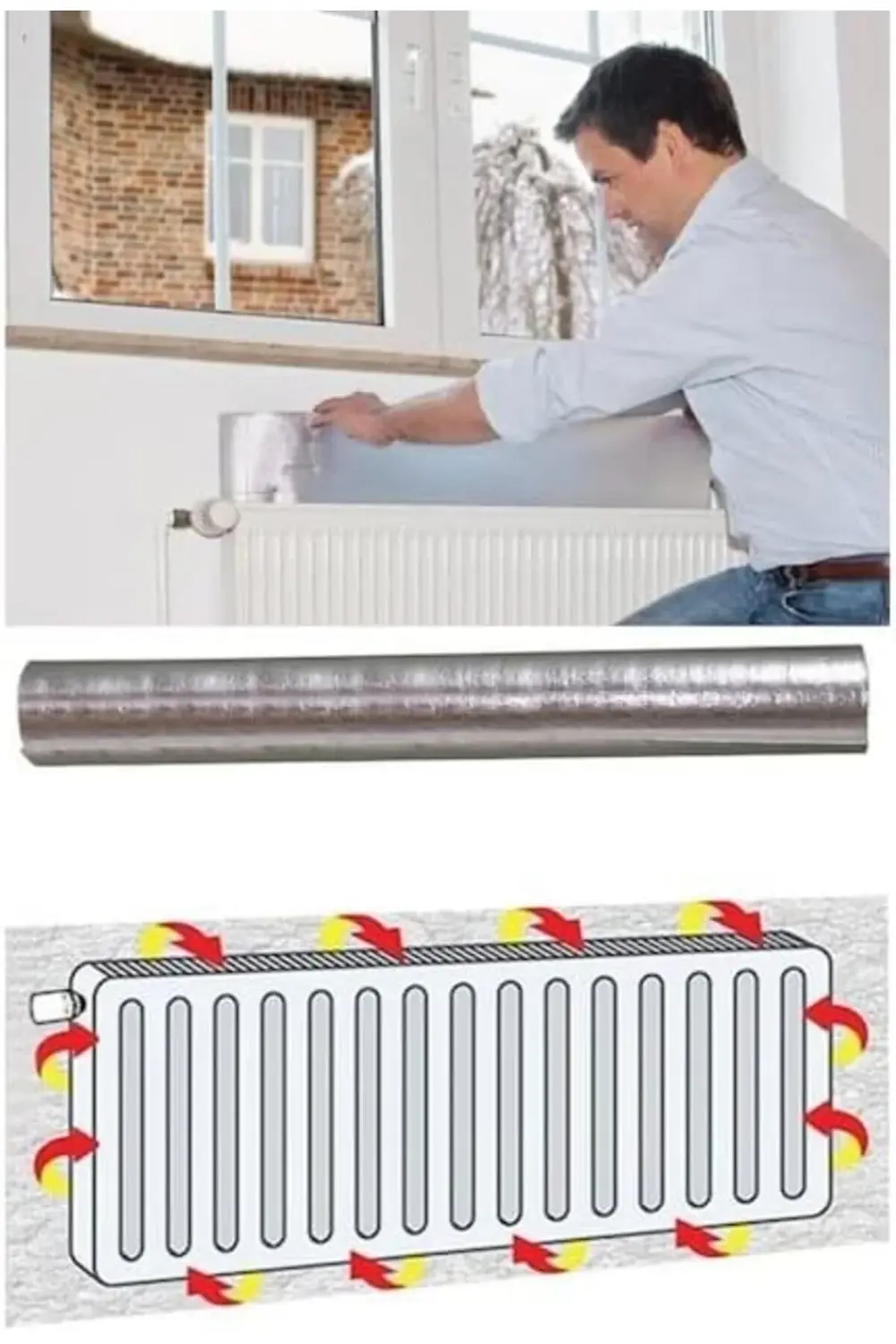 Lvn 2 Adet Petek Arkası Yalıtım Levhası Radyatör Peteği İzolasyon