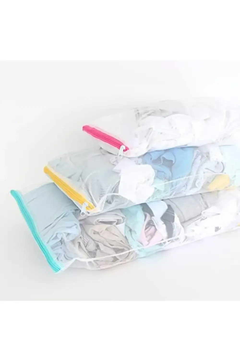 Lvn 3 'lü Fermuarlı Çamaşır Filesi Seti 1181191