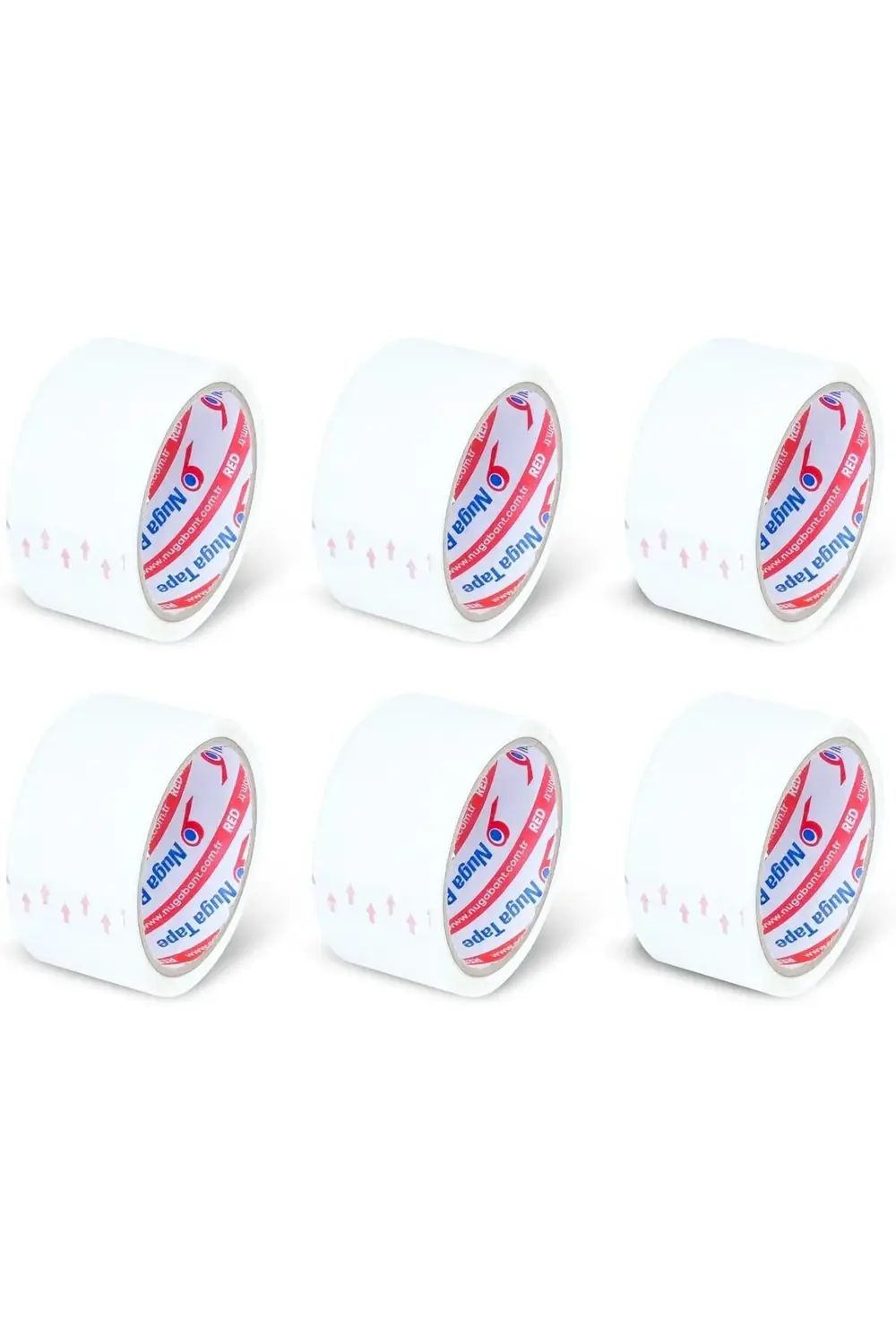 Lvn 45 MM X 40 MT BEYAZ KOLİ BANDI 6 ADET 1181191