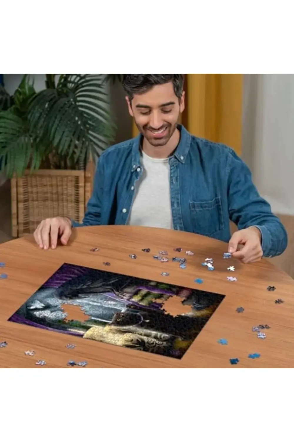 Lvn 500p Puzzle Karga ve Kedi, Yapboz 1181191