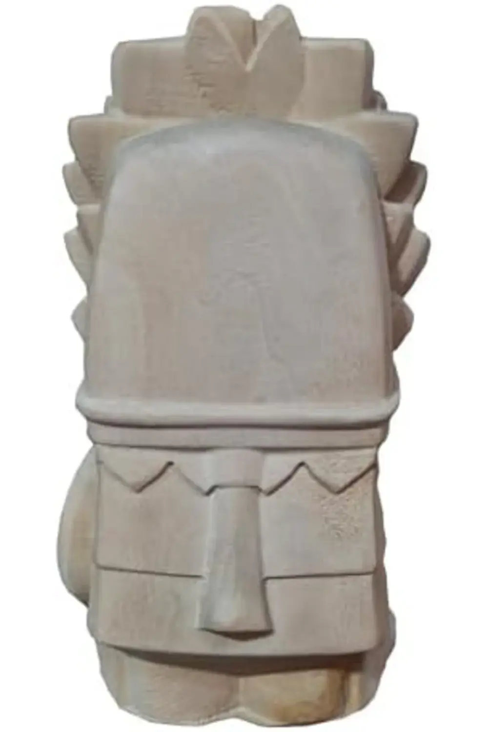 Lvn Ahşap Dekoratif Büst Heykeli Maya 1181191