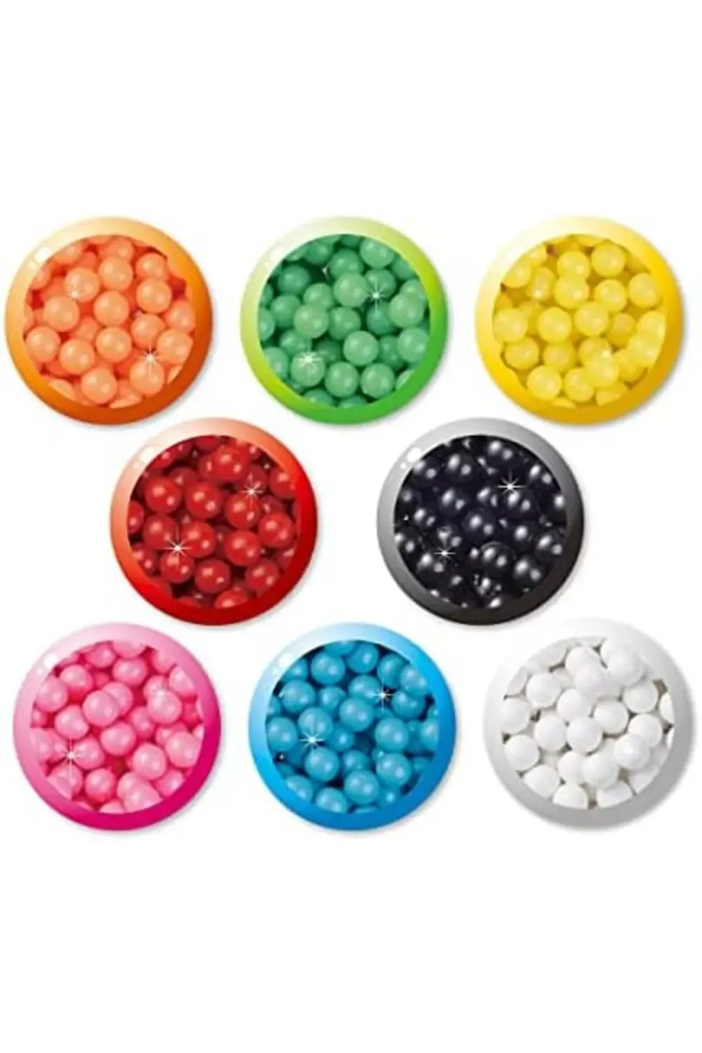 Lvn Aquabeads 31517 Boncuk, Çok Renkli, 18 cm 1181191