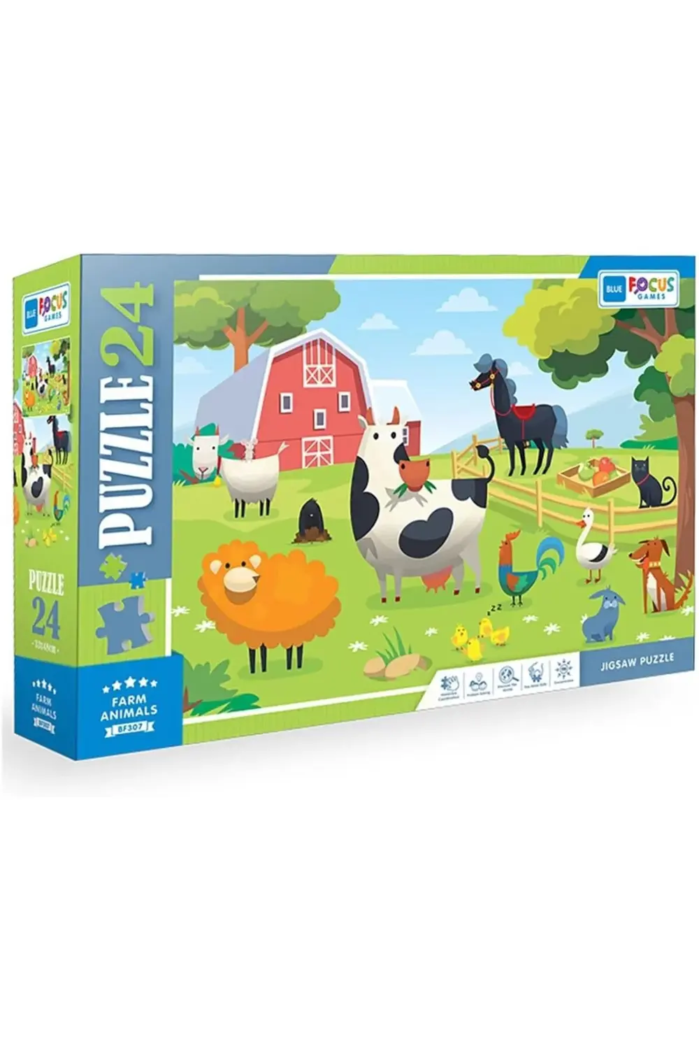 Lvn Blue Focus 24 PARÇA - FARM ANIMALS (ÇİFTLİK HAYVANLARI) 11811