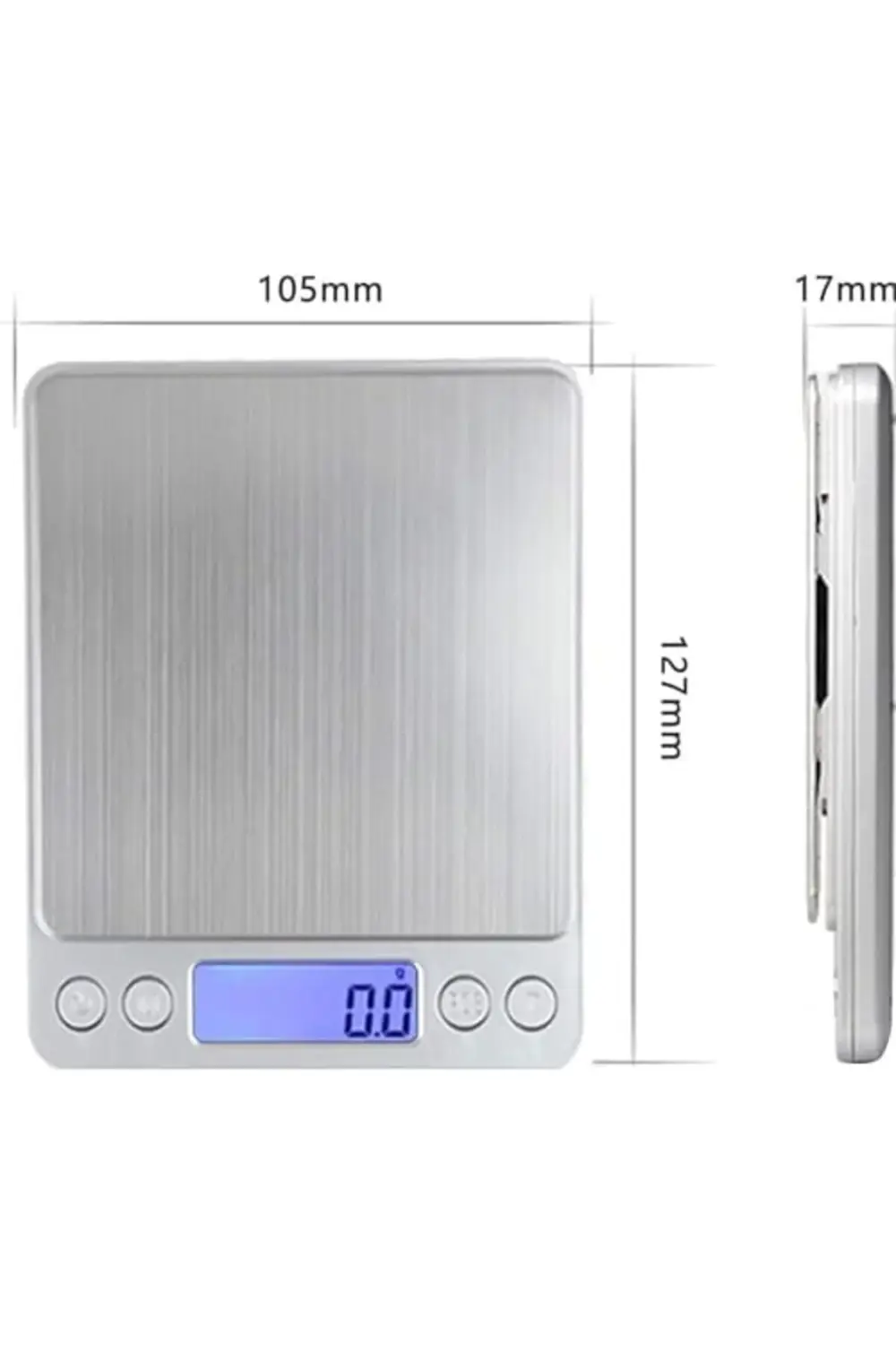 Lvn Dijital Mutfak Terazisi 3 Kg 0.1 G Hassasiyet Metal Platforml