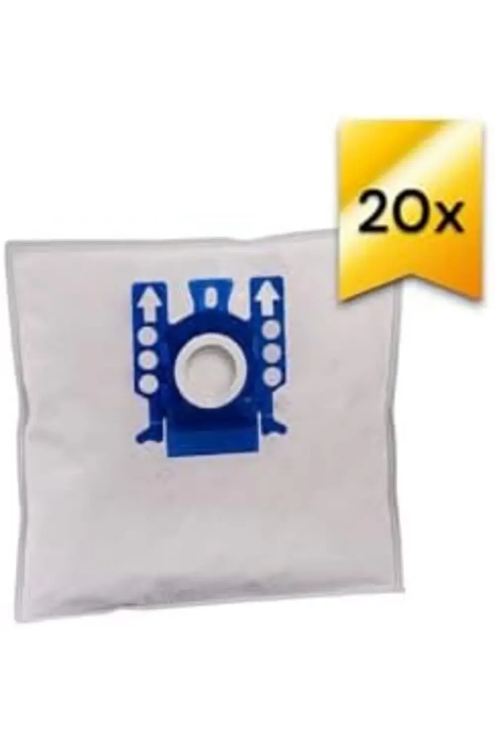 Lvn ELEKTRİKLİ SÜPÜRGE SENTETİK TOZ TORBASI - 20 ADET - MAVİ PLAS