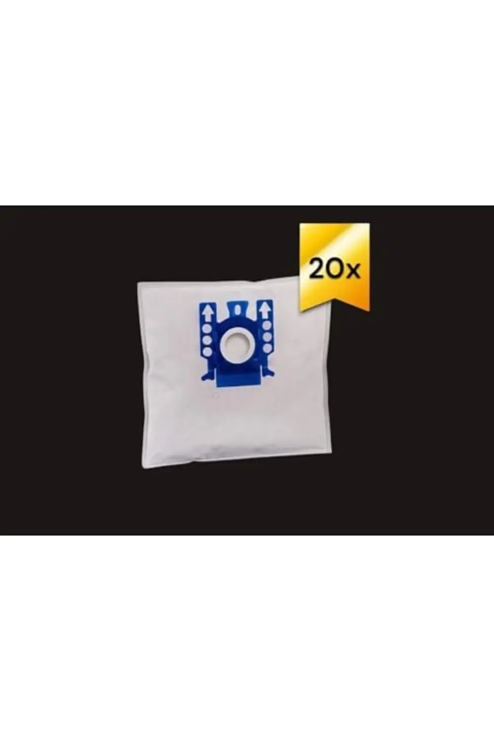 Lvn ELEKTRİKLİ SÜPÜRGE SENTETİK TOZ TORBASI - 20 ADET - MAVİ PLAS