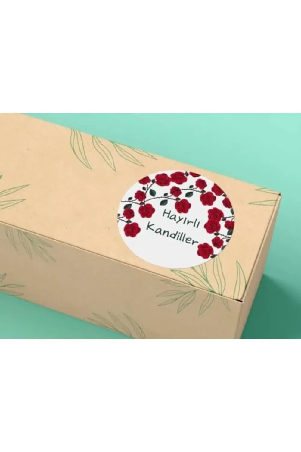 Lvn Hayırlı Kandiller Etiketi Ramazan Bayramı Kurban Bayram 4 Cm