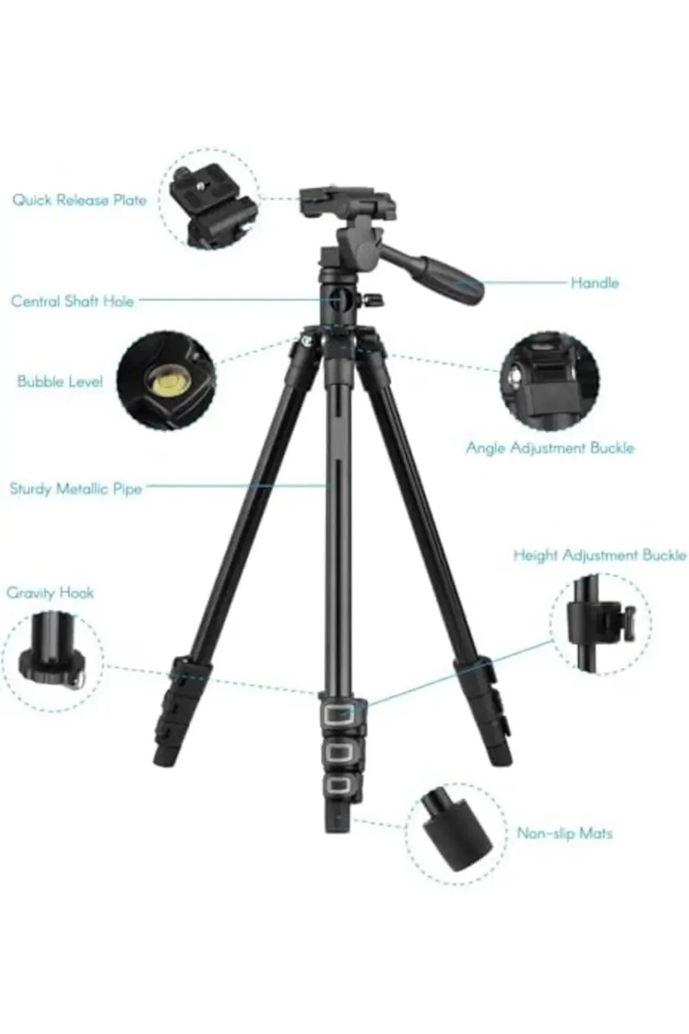 Lvn HT-T02 Profesyonel 154 Cm Yatay Kullanım Çok Fonksiyonlu Pano