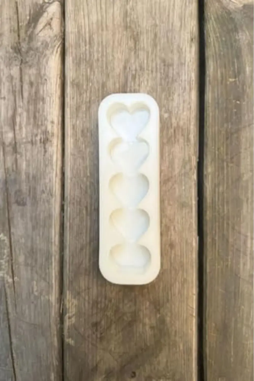 Lvn Kalp Şerit Silikon Mum Kalıbı 1181191