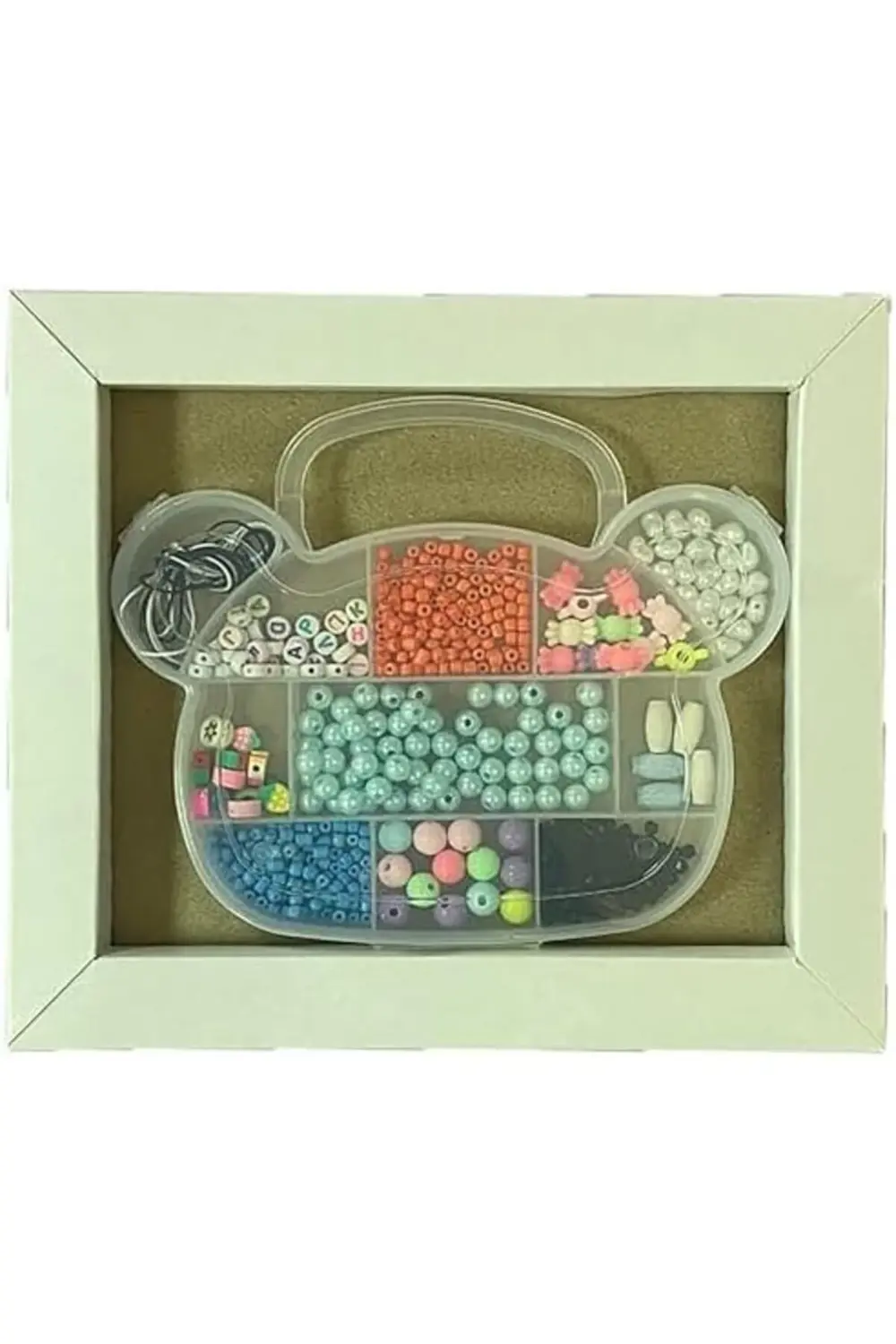 Lvn Kendin Yap Boncuk Takı Seti, Bileklik ve Kolye Yapımı İçin Re