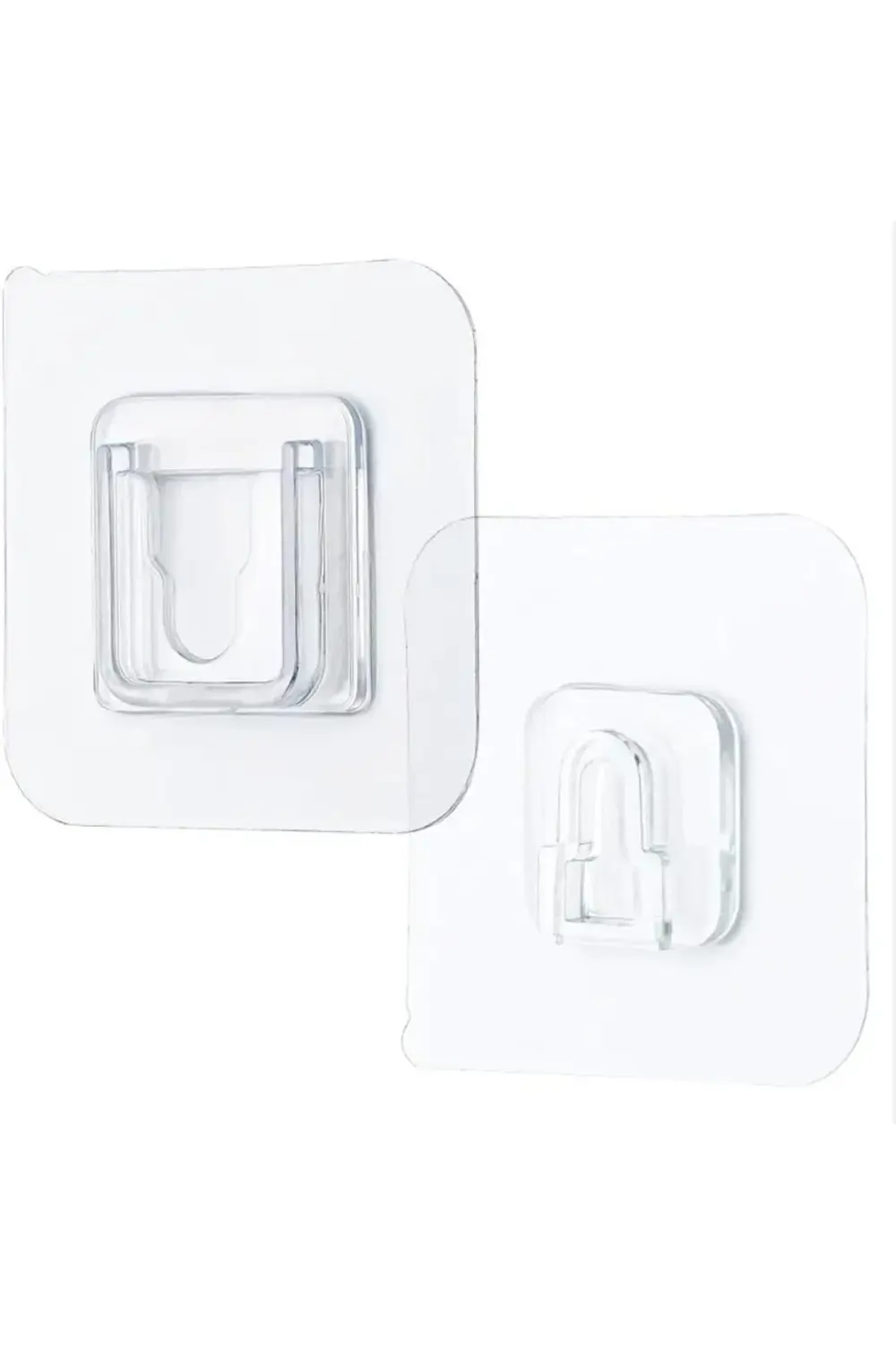 Lvn Kendinden Yapışkanlı Çift Taraflı Kanca | 4 Çift | İz Bırakma