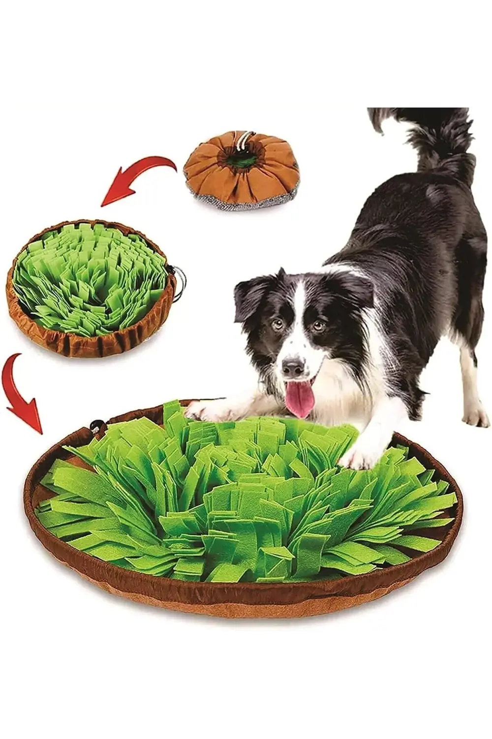 Lvn Köpek Yavaş Besleme Matı Mama Bulmaca Matı - Köpek Interaktif