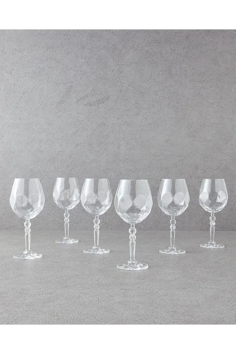 Lvn Lucienne Kristalin 6'Lı Kadeh 530 Ml Şeffaf 1181191