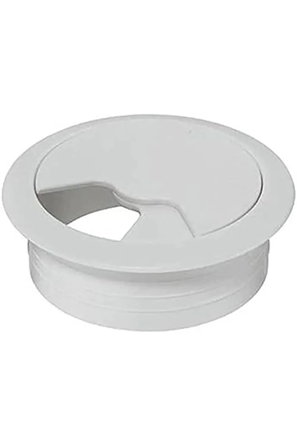 Lvn Masa Üstü Kablo Kanalı Deliği Kapağı Beyaz Masa Kapağı 6 cm (