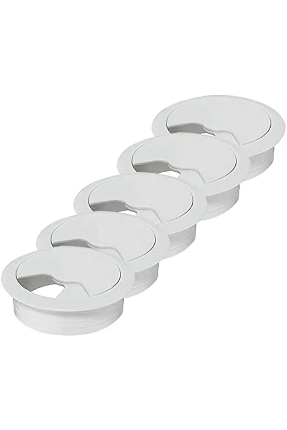 Lvn Masa Üstü Kablo Kanalı Deliği Kapağı Beyaz Masa Kapağı 6 cm (