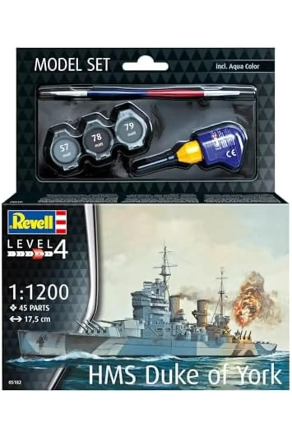 Lvn Model Set Battleship HMS Duke of York 1181191