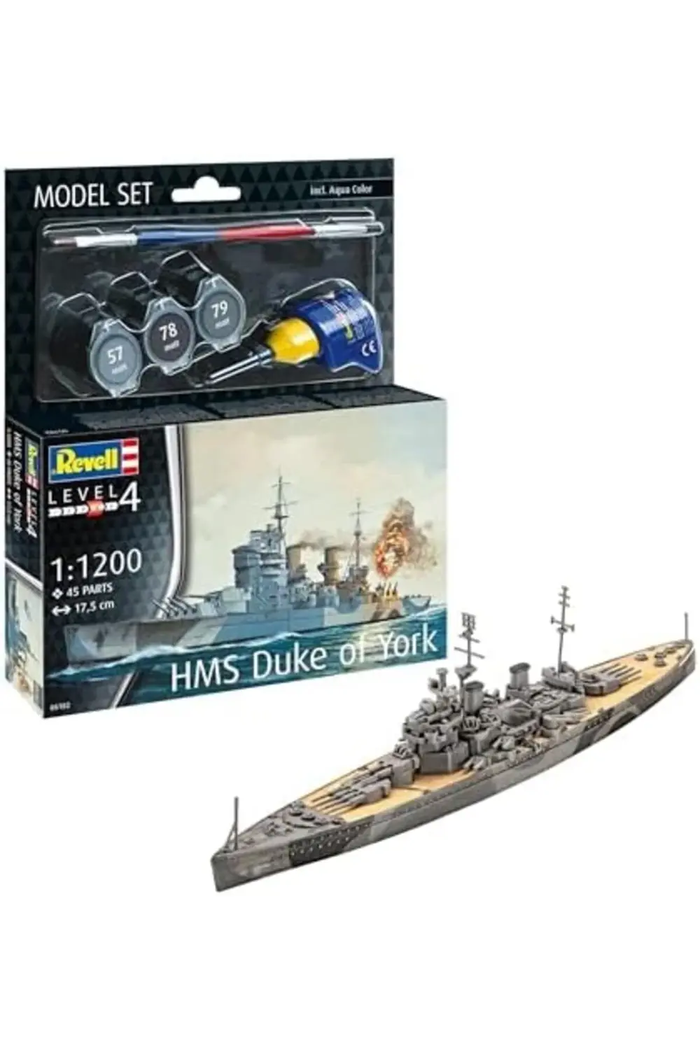 Lvn Model Set Battleship HMS Duke of York 1181191