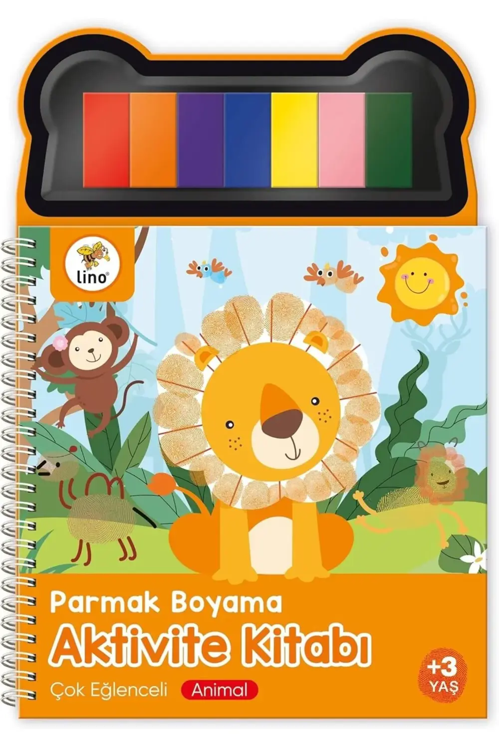 Lvn Parmak Boyama Aktivite Kitabı Hayvanlar 1181191