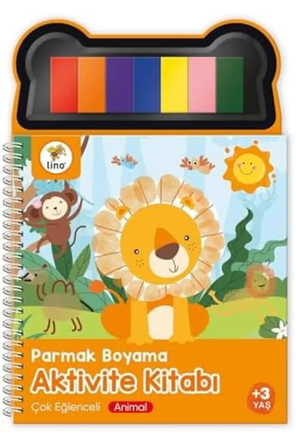 Lvn Parmak Boyama Aktivite Kitabı Hayvanlar 1181191