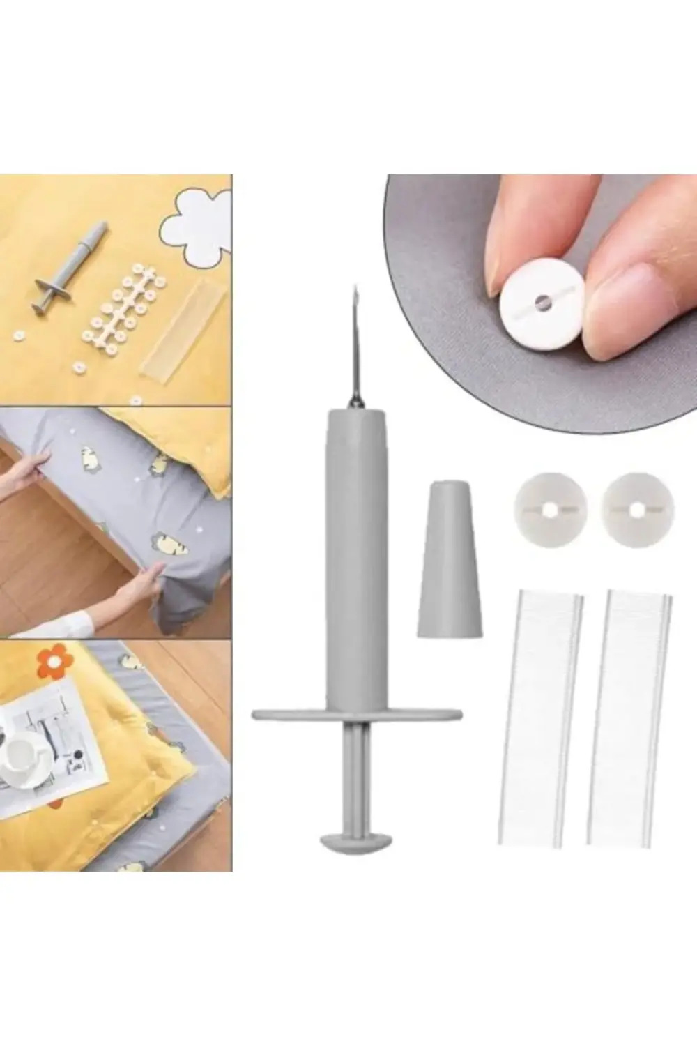 Lvn Pratik Yorgan Kılıfı Sabitleme Seti 1181191