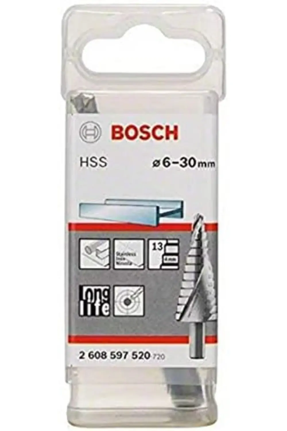 Lvn Professional Hss Kademeli Matkap Ucu (Ince Malzemeler için, Ö
