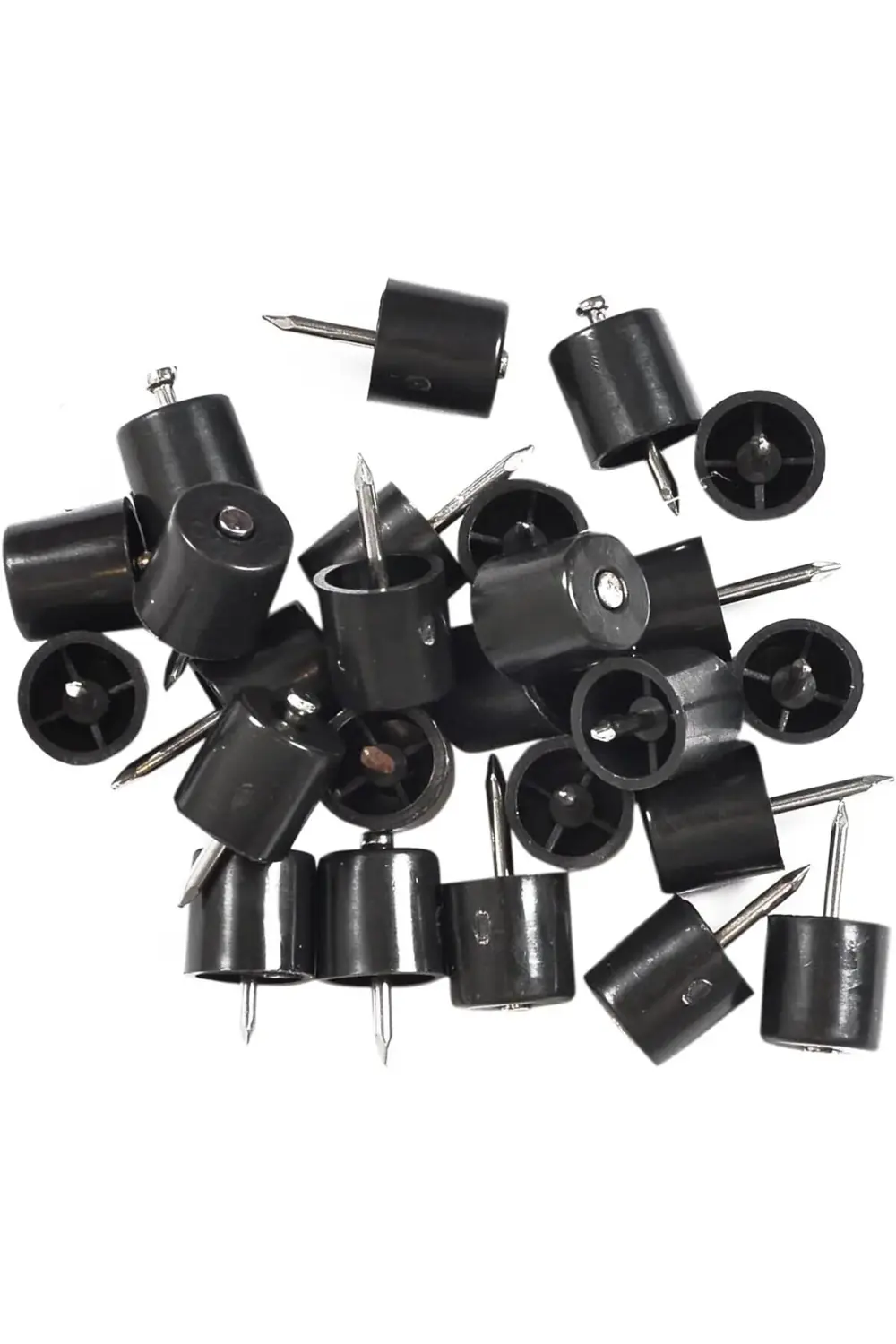 Lvn Raf Pimi Plastik Çivili 50 Adet Siyah 1181191