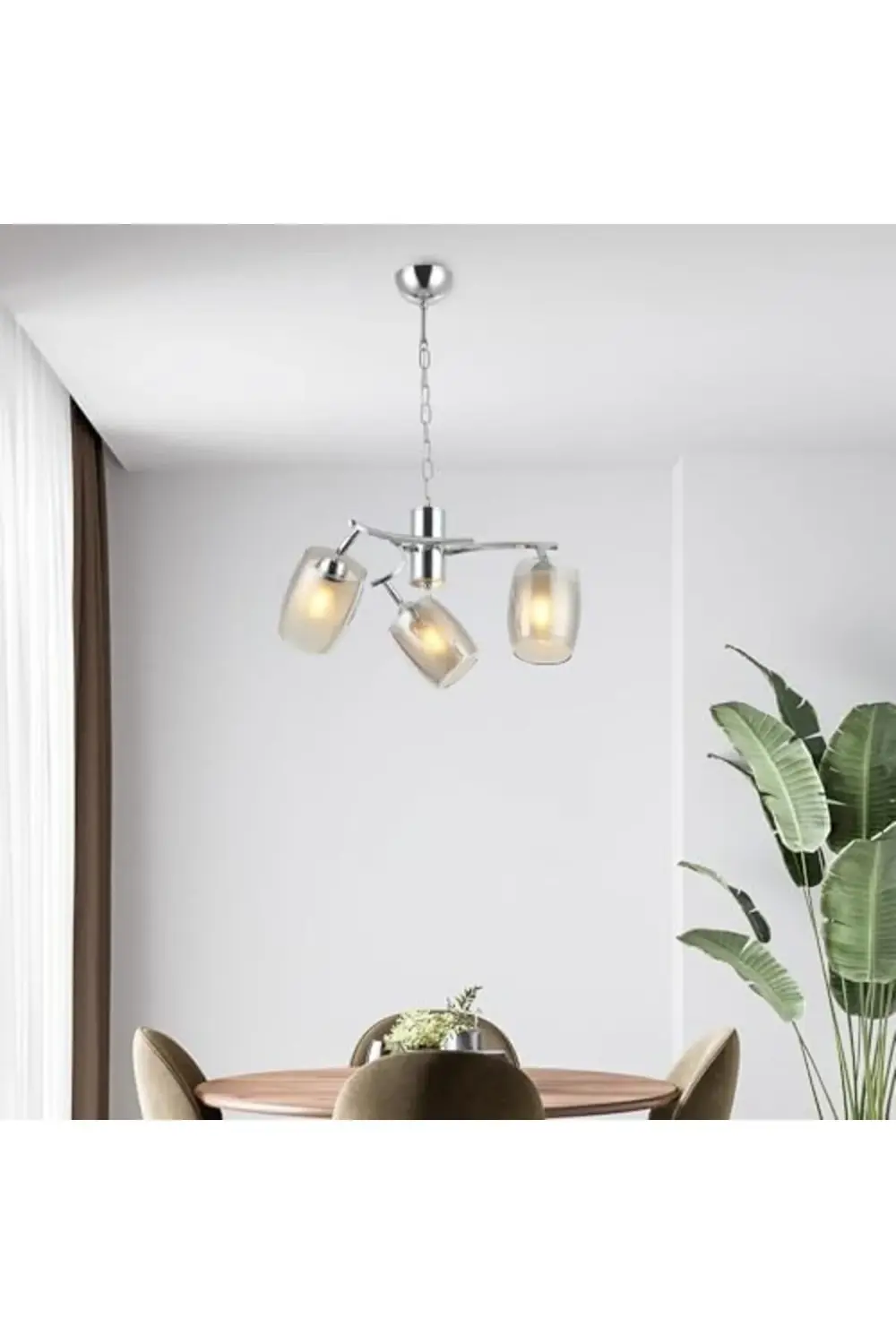 Lvn ROCA 3'LÜ AVİZE 3XE27 1181191