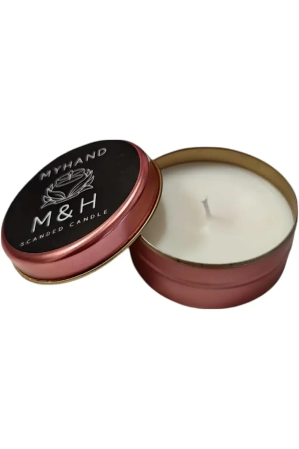 Lvn Rose Teneke Kokusuz Mum 60 Gr 1181191